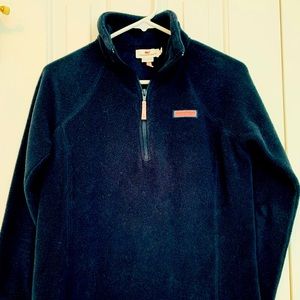 Vineyard Vines Fleece Zip Up.